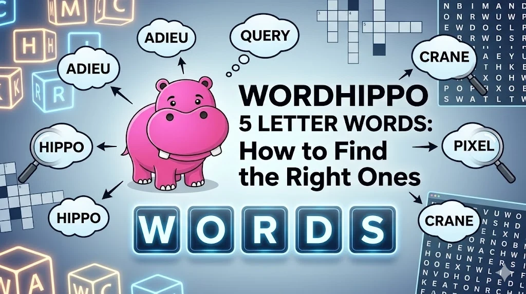 wordhippo 5 letter words